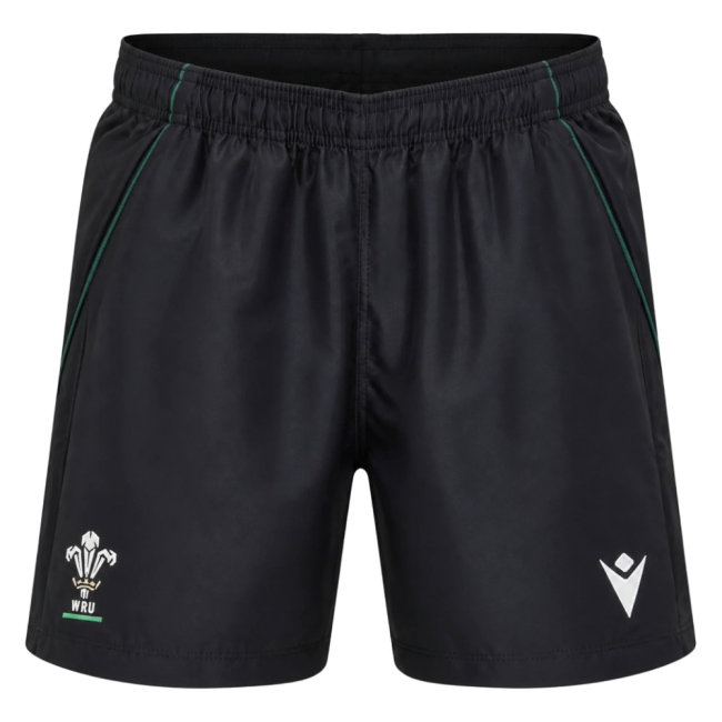 2026-2027 Wales WRU Bermuda Training Shorts (Black)