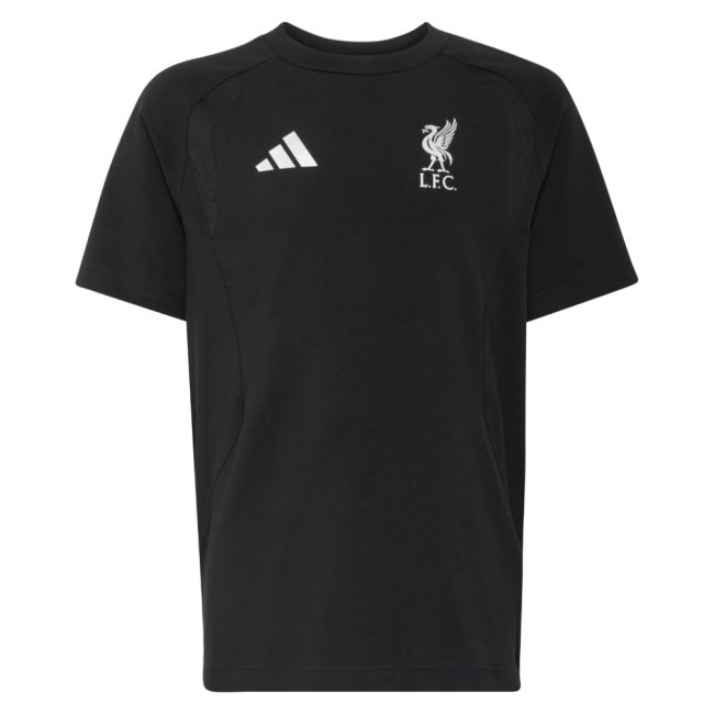 2026-2027 Liverpool Tiro Travel Tee (Black) - Kids