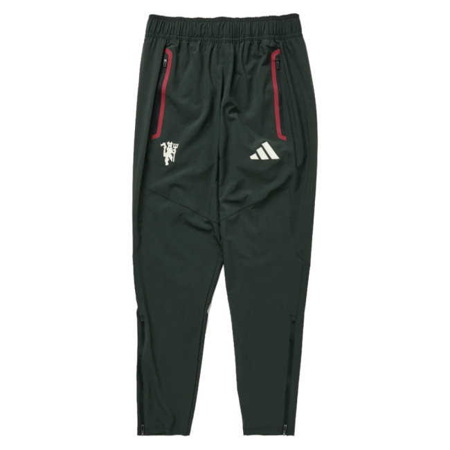 2026-2027 Man Utd Tiro Travel Pants (Jungle Ink)