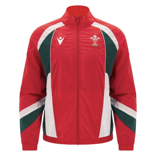 2026-2027 Wales WRU Rugby Anthem Jacket (Red)