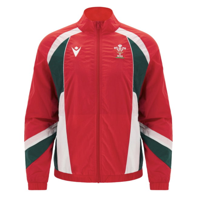 2026-2027 Wales WRU Rugby Anthem Jacket (Red)