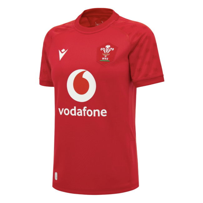 2026-2027 Wales WRU Home Rugby Poly Shirt (Womens)