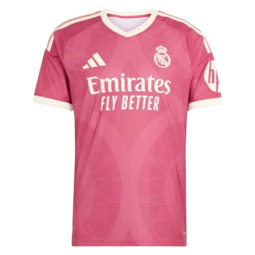 2026-2027 Real Madrid Third Authentic Shirt (Pink)
