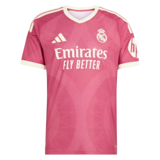 2026-2027 Real Madrid Third Authentic Shirt (Pink)