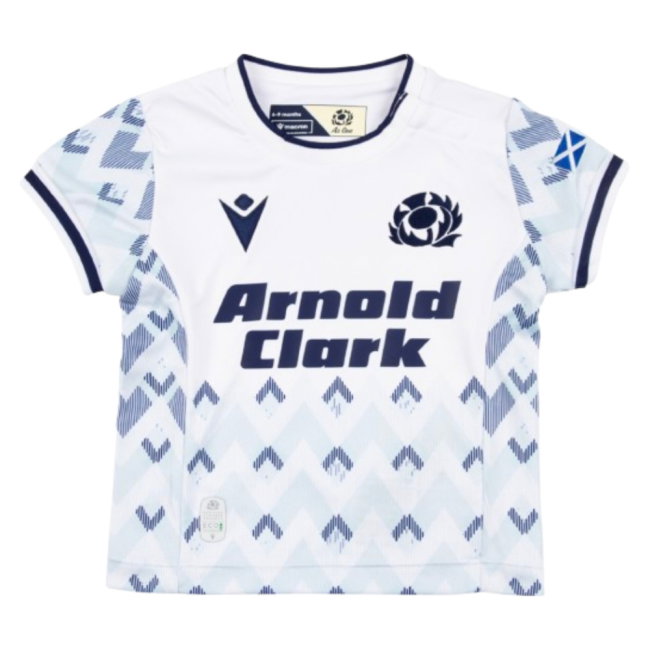 2026-2027 Scotland Rugby Baby Away Shirt (White)