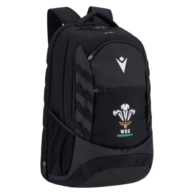 2026-2027 Wales WRU Rugby Backpack 35L (Black)