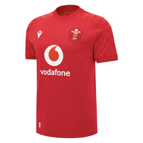 2026-2027 Wales WRU Home Rugby Poly Replica Shirt (Kids)