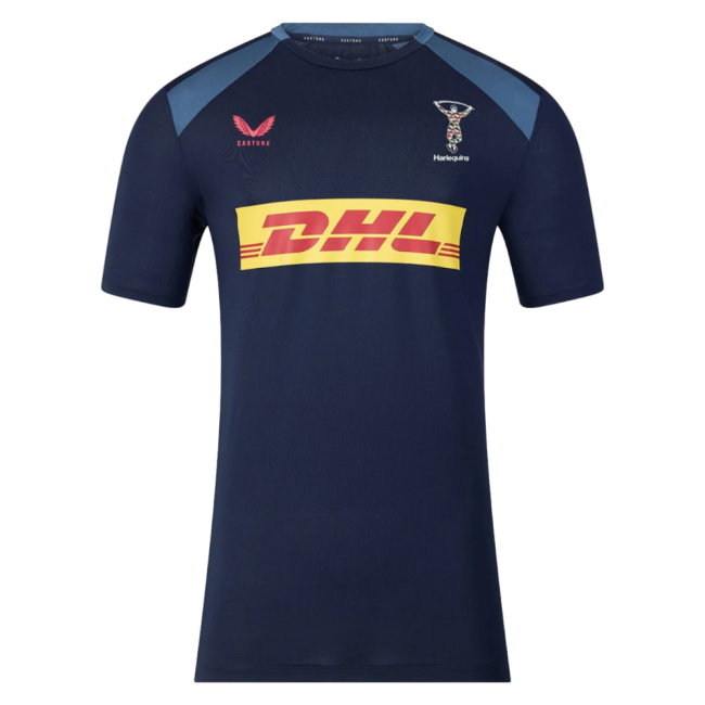 2026-2027 Harlequins Rugby Contact Shirt (Navy)