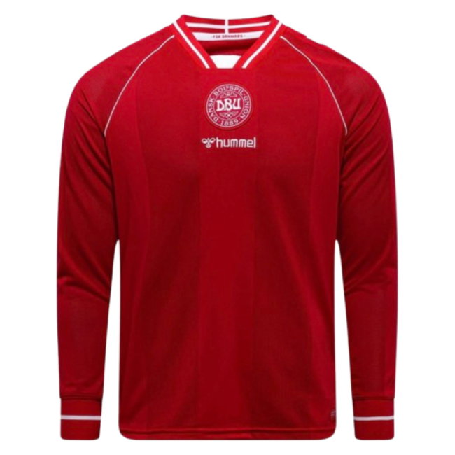 2026-2027 Denmark Long Sleeve Home Shirt