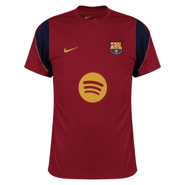 2026-2027 Barcelona Strike Training Shirt (Red) - Kids