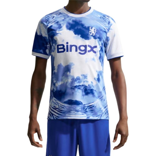 2026-2027 Chelsea Dri-Fit Pre-Match Shirt (Bright Blue)