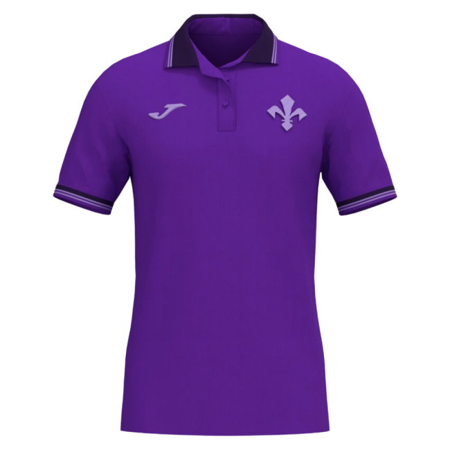 2026-2027 Fiorentina Short Sleeve Polo Shirt (Purple)