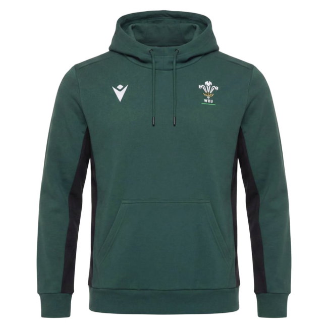 2026-2027 Wales WRU Rugby Travel Hoodie (Green)