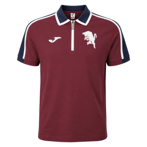 2026-2027 Torino Short Sleeve Polo Shirt (Burgundy)