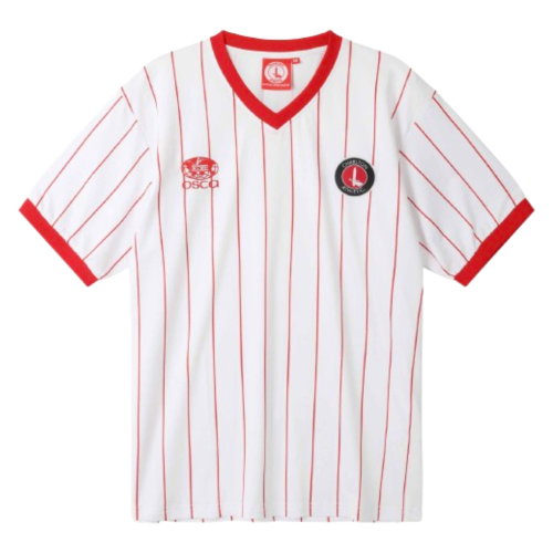 1985-1986 Charlton Away OSCA Retro Shirt