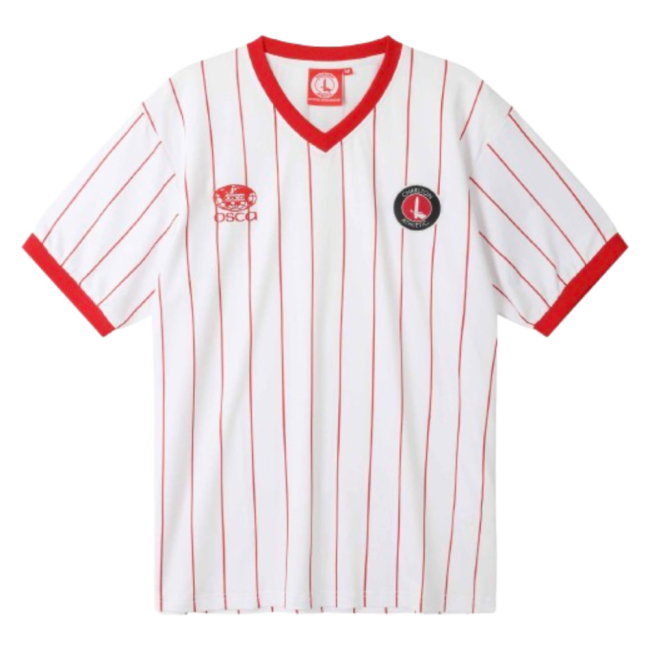 1985-1986 Charlton Away OSCA Retro Shirt