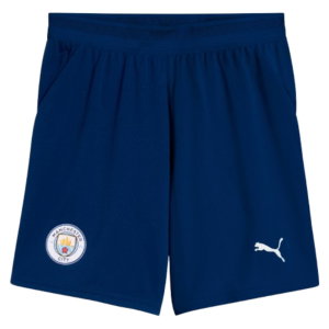 2026-2027 Man City Third Shorts (Blazing Blue) - Kids