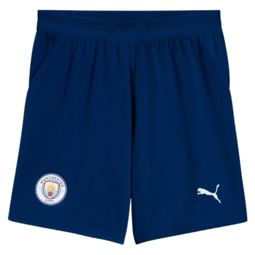 2026-2027 Man City Third Shorts (Blazing Blue) - Kids