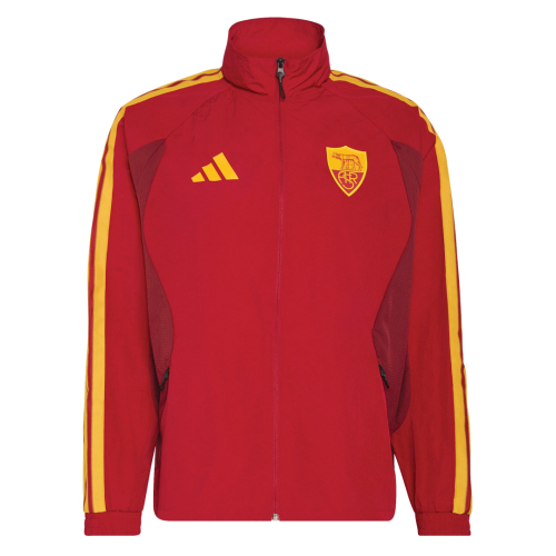 2026-2027 AS Roma Home Anthem Jacket (Burgundy)