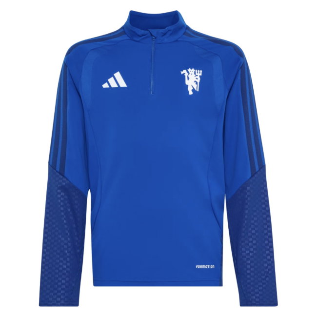2026-2027 Man Utd EU Training Top (Royal Blue) - Kids