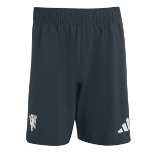 2026-2027 Man Utd Tiro Tech Shorts (Jungle Ink)