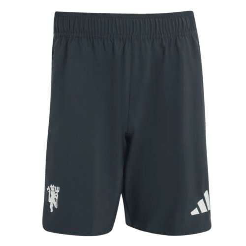 2026-2027 Man Utd Tiro Tech Shorts (Jungle Ink)
