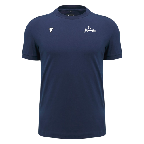 2026-2027 Sale Sharks Travel Cotton T-Shirt (Navy)