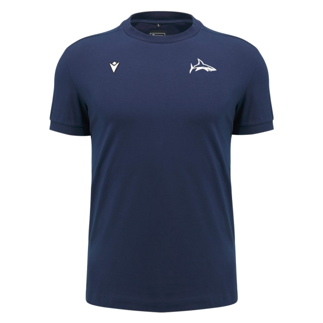 2026-2027 Sale Sharks Travel Cotton T-Shirt (Navy)