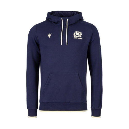 2026-2027 Scotland Rugby Travel Hoodie (Navy/Sand)