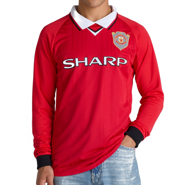 Manchester United 1999 Champions League Final Long Sleeve Shirt