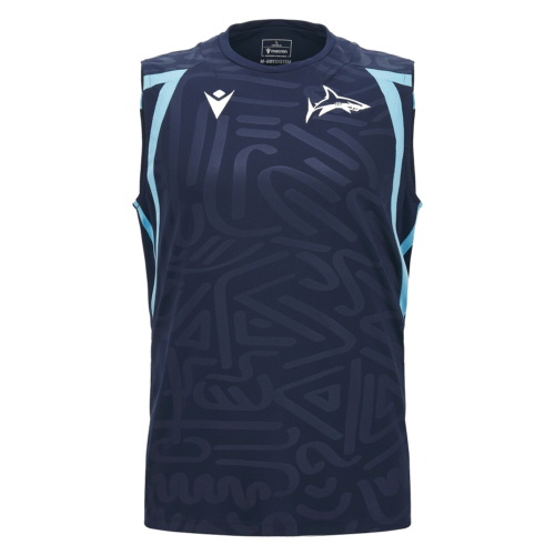 2026-2027 Sale Sharks Sleeveless Training Shirt (Navy)