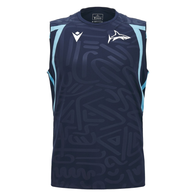 2026-2027 Sale Sharks Sleeveless Training Shirt (Navy)