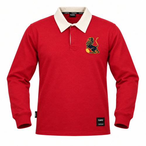 Spain 1929 Home Vintage Long Sleeve Rugby Shirt