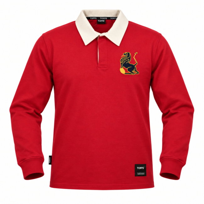 Spain 1929 Home Vintage Long Sleeve Rugby Shirt