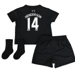 2016-17 Liverpool Away Baby Kit (Henderson 14)