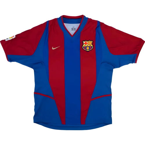 Barcelona 2002-03 Home Shirt (L) (Very Good)