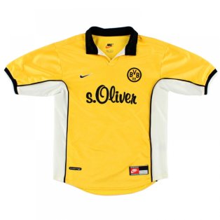 Borussia Dortmund 1998-00 Home Shirt ((Very Good) S)