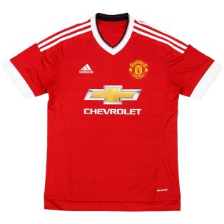 Manchester United 2015-16 Home Shirt (S) (Good)