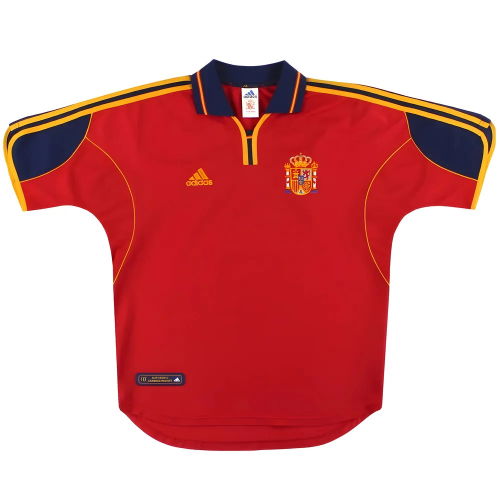 Spain 1999-02 Home Shirt ((Excellent) S)