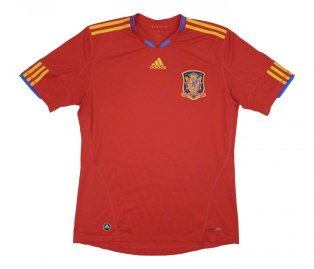 Spain 2010-11 Home Shirt (15-16yo) (Very Good)