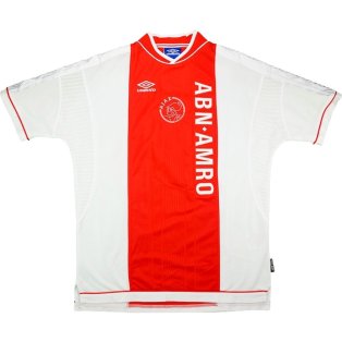 Ajax 1999-00 Home Shirt ((Excellent) M)