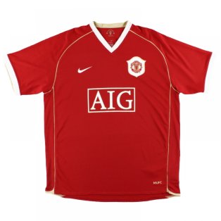 Manchester United 2006-07 Home Shirt (L) (Very Good)