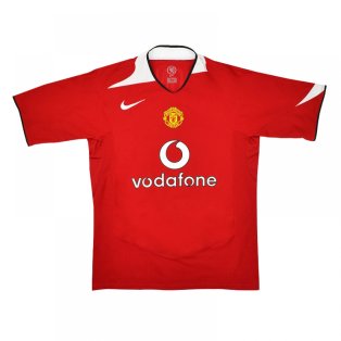 Manchester United 2004-06 Home Shirt (L) (Excellent)