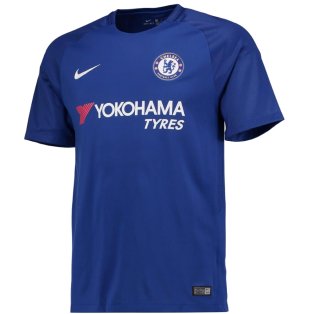 Chelsea 2017-18 Home Shirt (XLB) (Good)