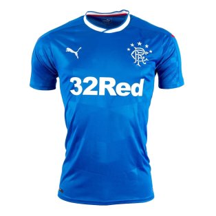 Rangers 2016-18 Home Shirt (M) (Very Good)