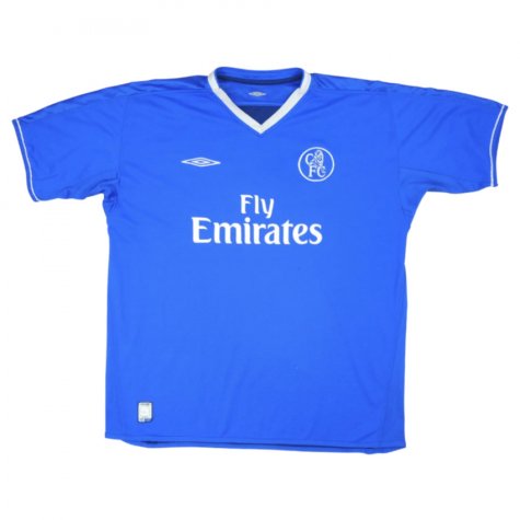 Chelsea 2003-05 Home Shirt (S) (Very Good)