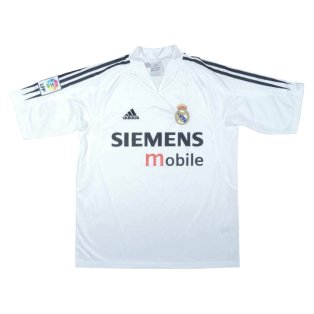 Real Madrid 2004-05 Home Shirt (XLB) (Very Good)