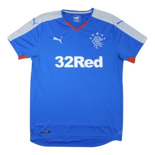 Rangers 2015-16 Home Shirt ((Excellent) S)