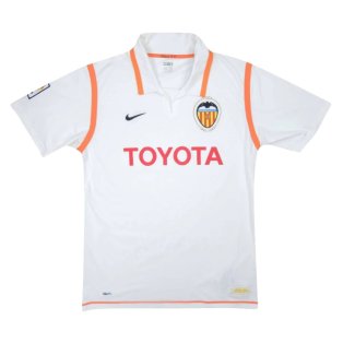 Valencia 2007-08 Home Shirt (XL) (Excellent)