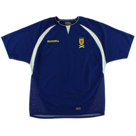 Scotland 2003-05 Home Shirt (S) (Excellent)